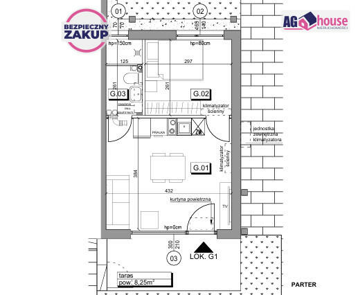 Mieszkanie Karwia gm. Władysławowo, Relaksowa