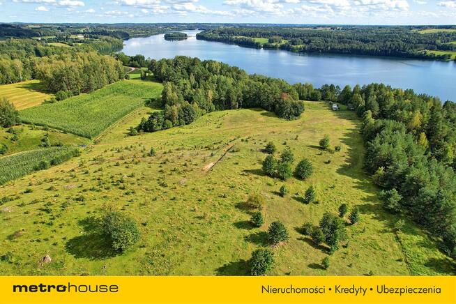 * Działka 2995 m² z widokiem na jezioro Rospuda *