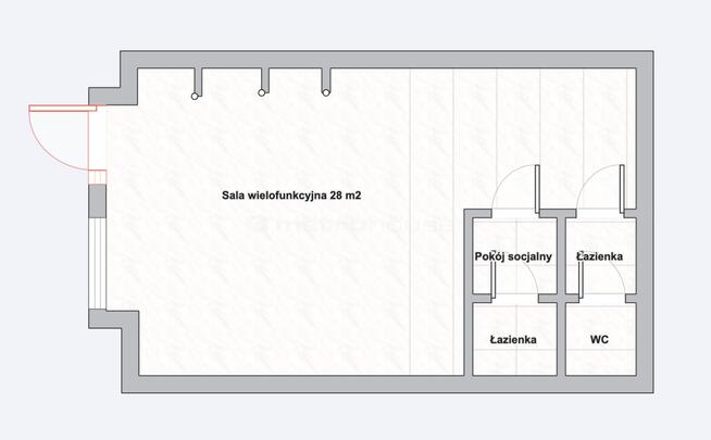 Witryna + duży ruch pieszych, lokal 35 m²