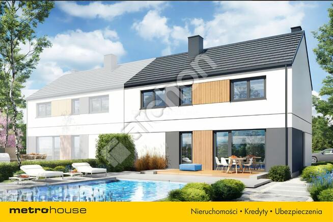 Nowoczesny bliźniak 124 m², Sedranki k. Olecka