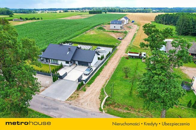 Nowoczesny bliźniak 124 m², Sedranki k. Olecka