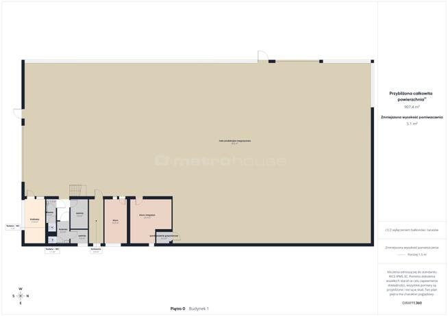 Kompleks produkcyjno-magazynowy 26 km od Warszawy