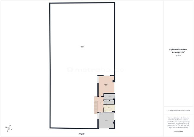 Hala produkcyjno-magazynowa 1000 m + Buro i socjal