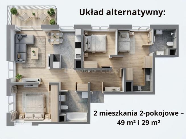 Gotowiec inwestycyjny 3 lokale ROI ~6% garaż