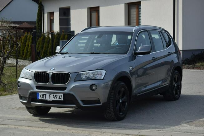 BMW X3 2.0D 4x4/ 185KM/ Oryginał Lakier/ 2 KPL Alufelg/ Sprowadzony