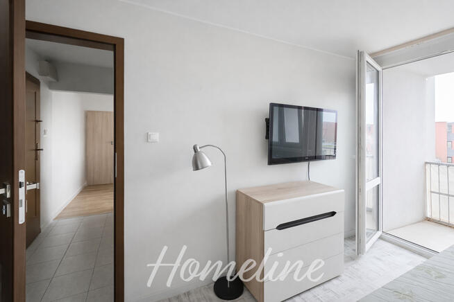 2 pokoje z loggią na zielonych Popowicach.