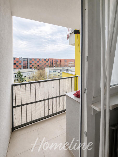 2 pokoje z loggią na zielonych Popowicach.