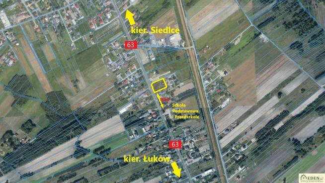 Działka budowlana Gołaszyn gm. Łuków