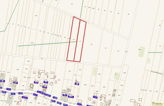 Działka budowlana Łazy gm. Łuków