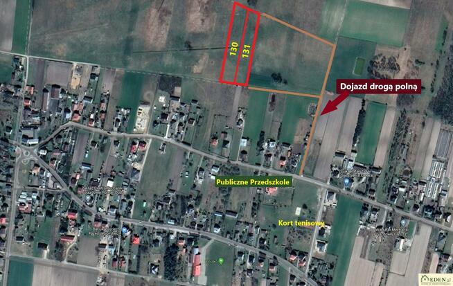 Działka budowlana Łazy gm. Łuków