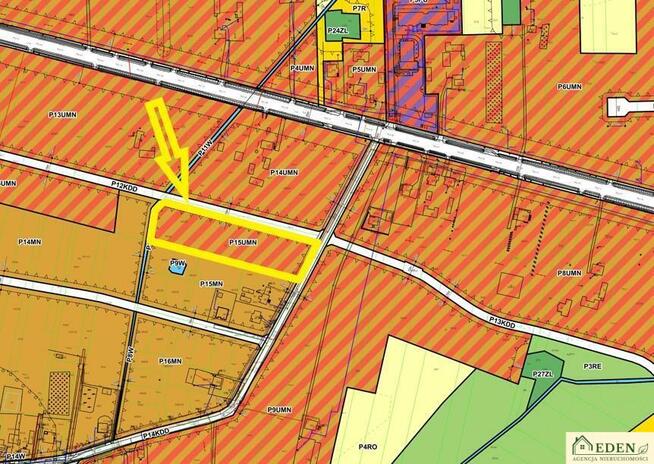 Działka inwestycyjna Polaki gm. Kotuń