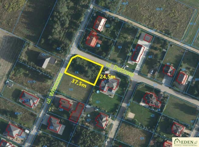 Działka budowlana Żelków-Kolonia gm. Siedlce, Dębowa
