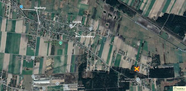 Działka budowlana Łazy gm. Łuków