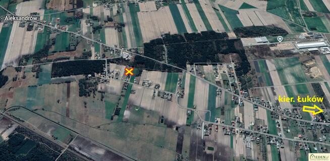 Działka budowlana Łazy gm. Łuków