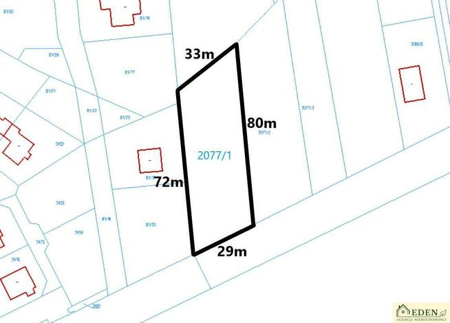 Działka budowlana Ryżki gm. Łuków