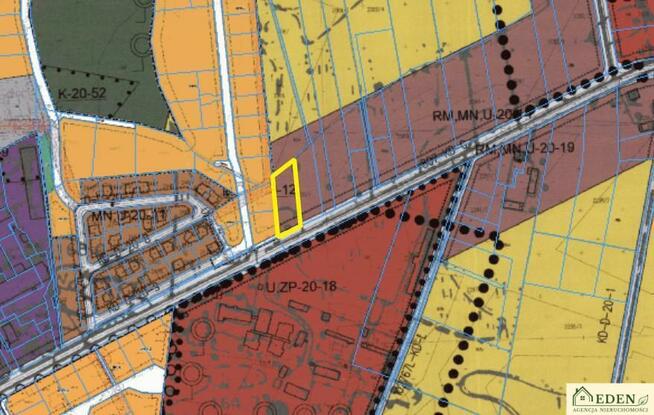 Działka budowlana Ryżki gm. Łuków