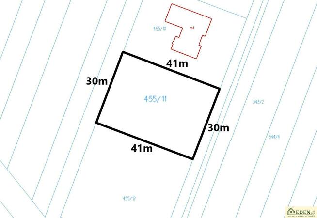 Działka budowlana Suchocin gm. Łuków