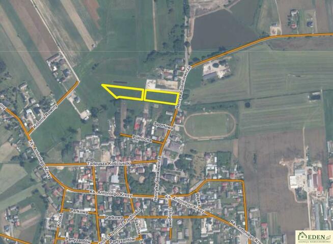 Działka budowlana Okrzeja gm. Krzywda