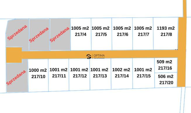 Działka budowlana Gościno, Bociania