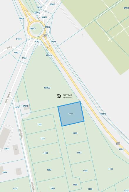 Działka budowlana Gościno, Osiedlowa