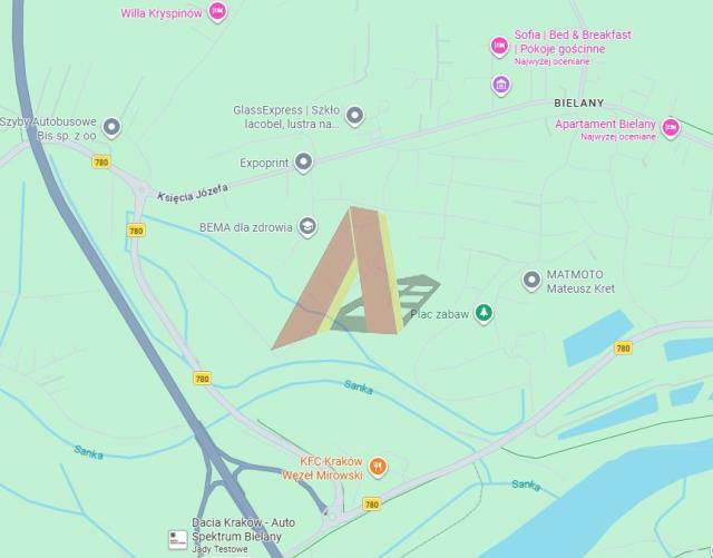 Działka budowlana Kraków Krowodrza, Bielany, Puszczyków