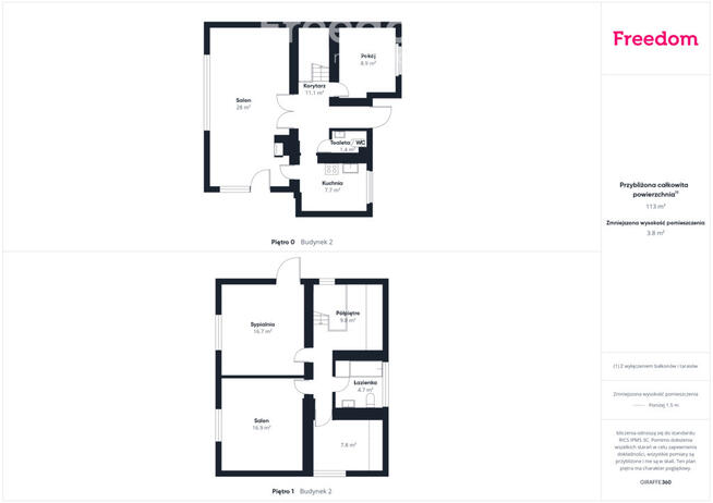 Dom jednorodzinny z budynkiem gospodarczym Morąg