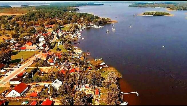 Działka z 3 domkami letniskowymi Siemiany nad JEZIORAKIEM