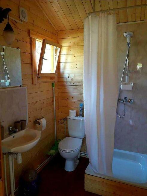 Działka z 3 domkami letniskowymi Siemiany nad JEZIORAKIEM