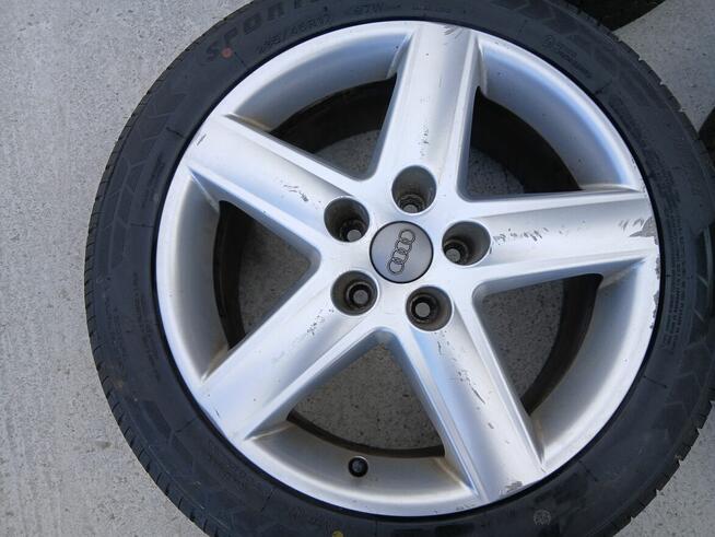 4x Felgi aluminiowe 4F0601025E Audi A4 B6 7,5Jx17 ET45 S-lin