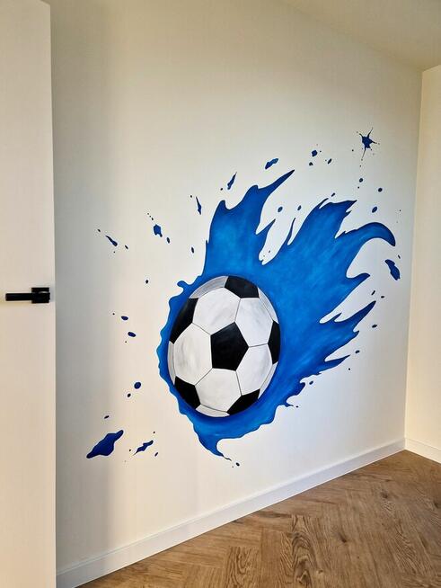 Artystyczne malowanie ścian, mural Małopolska