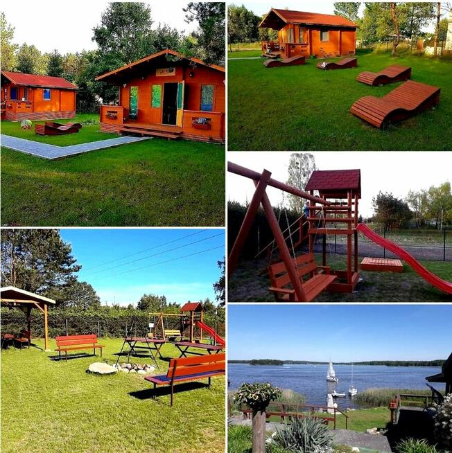 Domki wypoczynkowe z działką w Siemianach nad JEZIORAKIEM