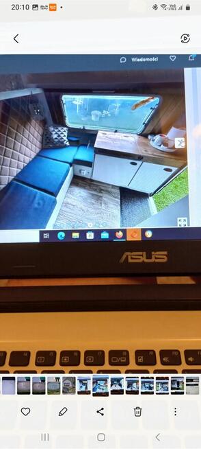 Przyczepa kempingowa.