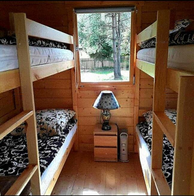 Działka z 3 domkami letniskowymi Siemiany nad JEZIORAKIEM