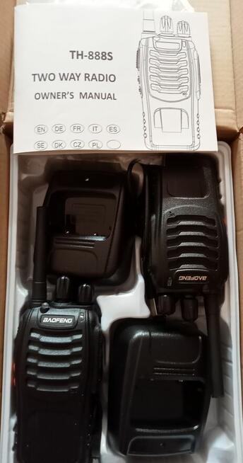 Nowy zestaw 2 x WALKIE TALKIE BAOFENG TH-888S