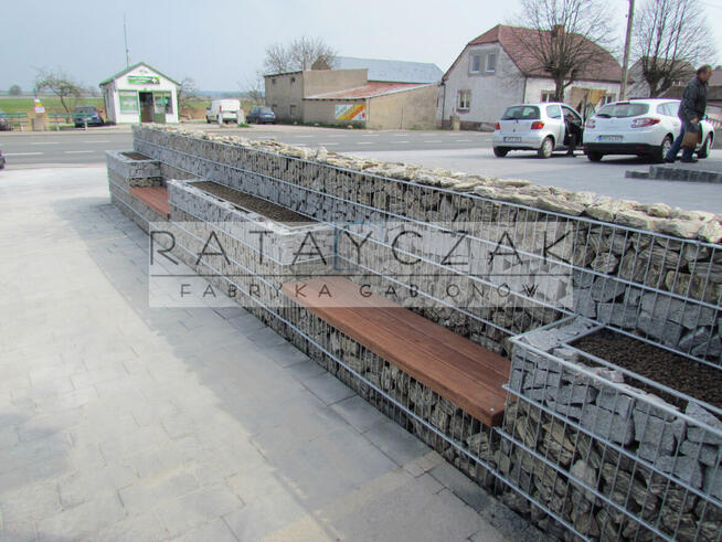 Klomb Donica Podwyższone Rabaty GABION POD WYMIAR PRODUCENT