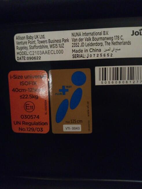 Fotelik Joie Signature