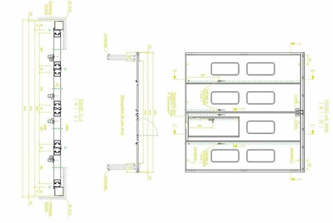 Brama segmentowa Gunther Tore 4550x4500 halowa