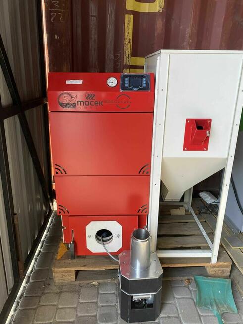 Kocioł na pellet Moceko biopal 20 kw palnik pellet drewno