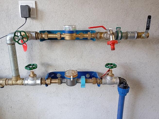 Filtry wody ,podliczniki ,krany ogrodowe