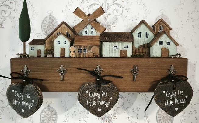 Wieszak na klucze dekoracja ścienna