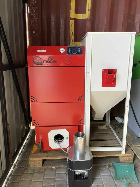 Kocioł na pellet Moceko biopal 20 kw palnik pellet drewno