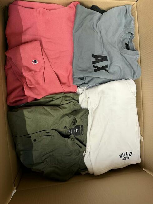 Odzież second hand zara berskha H&M tommy boss Mkors stock s