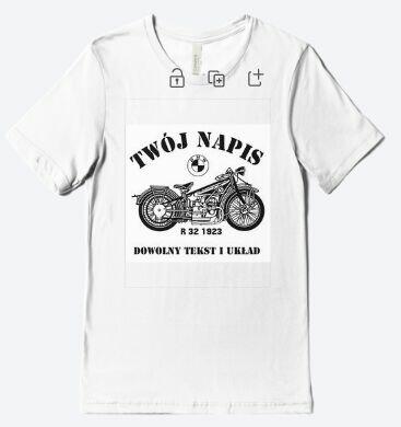 BMW R 32 rok 1923 grafika na kubki, odzież i inne gadżety