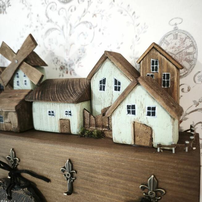 Wieszak na klucze dekoracja ścienna