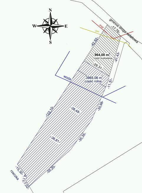 Działka budowlana Wola Batorska gm. Niepołomice