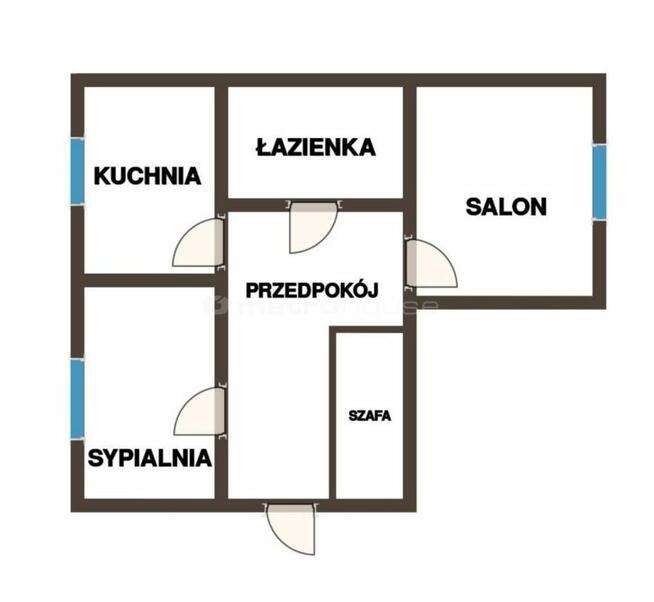 Atrakcyjne 2 pokoje, parter