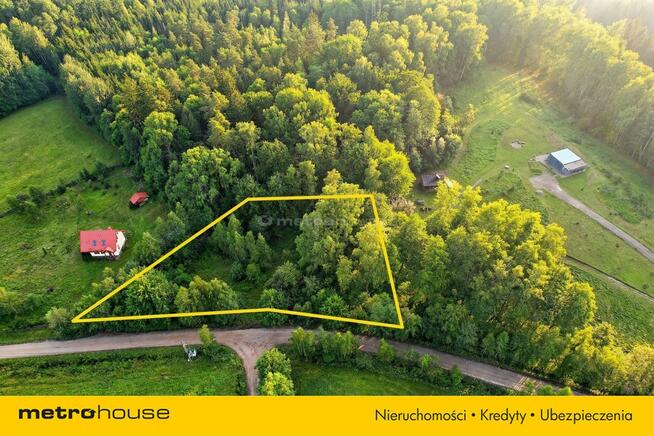Działka 3000 m² z WZ przy lesie Jelonek, Mazury