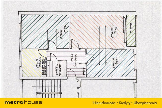 3 pokoje w centrum Olecka 55 m² do remontu