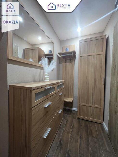 Kawalerka po remoncie z ogrodem