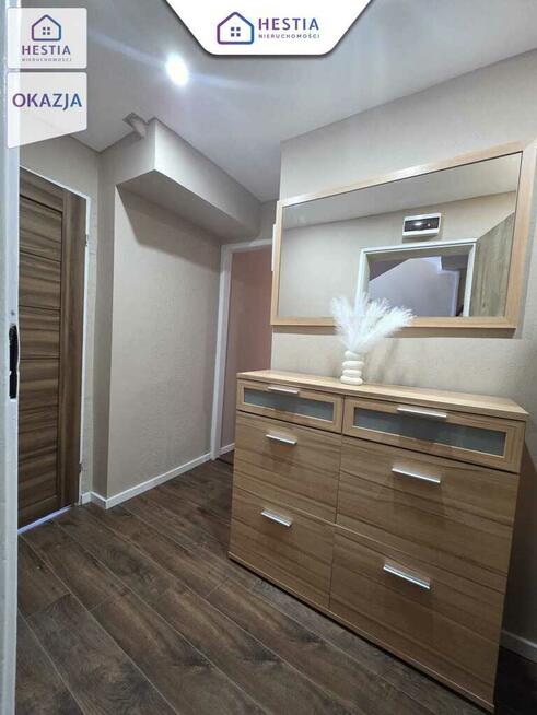 Kawalerka po remoncie z ogrodem